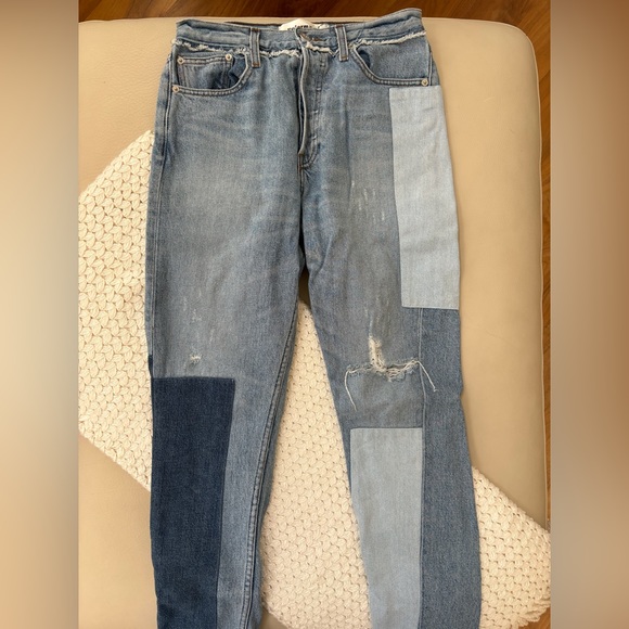 REFORMATION PATCH JEANS - Picture 2 of 10